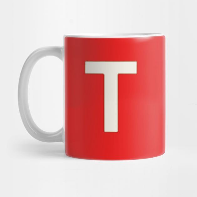 letter t red by persa